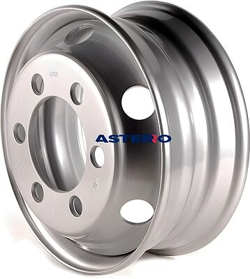 Asterro 6/222,25/164/123 6x17.5 6x222.25 ET 123 Dia 164 Silver
