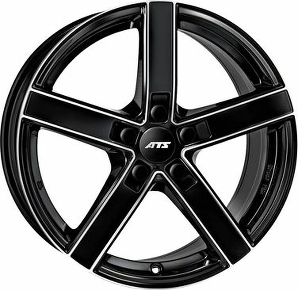ATS Emotion 7x17 5x112 ET 45 Dia 66 Diamant black front polished