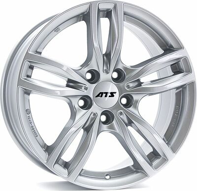 ATS Evolution 7.5x17 5x112 ET 52 Dia 66.5 silver