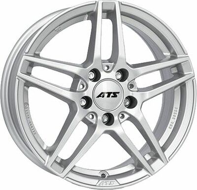 ATS Mizar 7x17 5x112 ET 36 Dia 66 Polar Silver