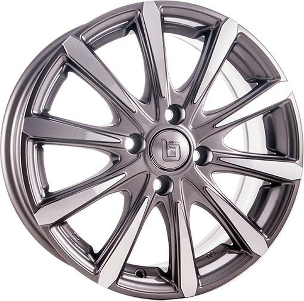 Bantaj BJ2614 6x15 4x100 ET 50 Dia 60.1 silver
