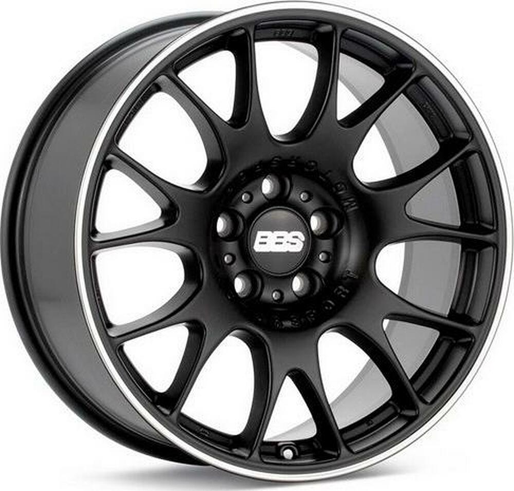 BBS CH 8.5x19 5x130 ET 51 Dia 71.6 Satin black/diamond-cut