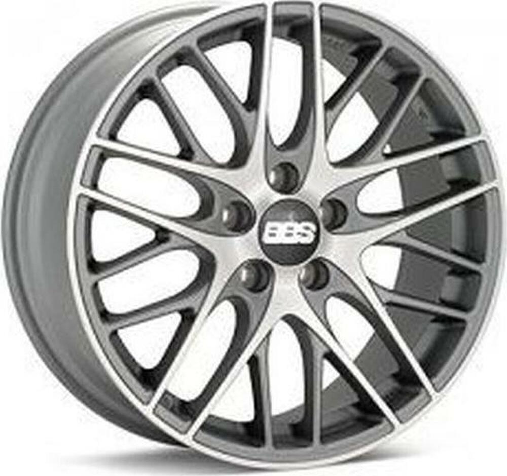 BBS CS 7.5x17 5x108 ET 45 Dia 70 anthrazit/poliert