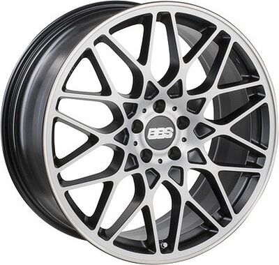 BBS RX 8.5x20 5x112 ET 45 Dia 82 Schwarz Diamantgedreht