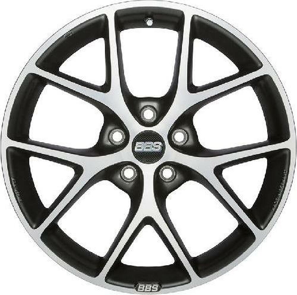 BBS SR 7.5x17 5x112 ET 35 Dia 82 Vulcano grey diamond cut