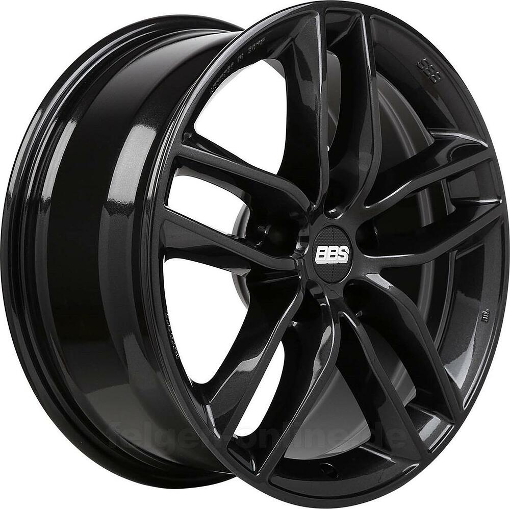 BBS SX 8x18 5x108 ET 45 Dia 82 Crystal Black