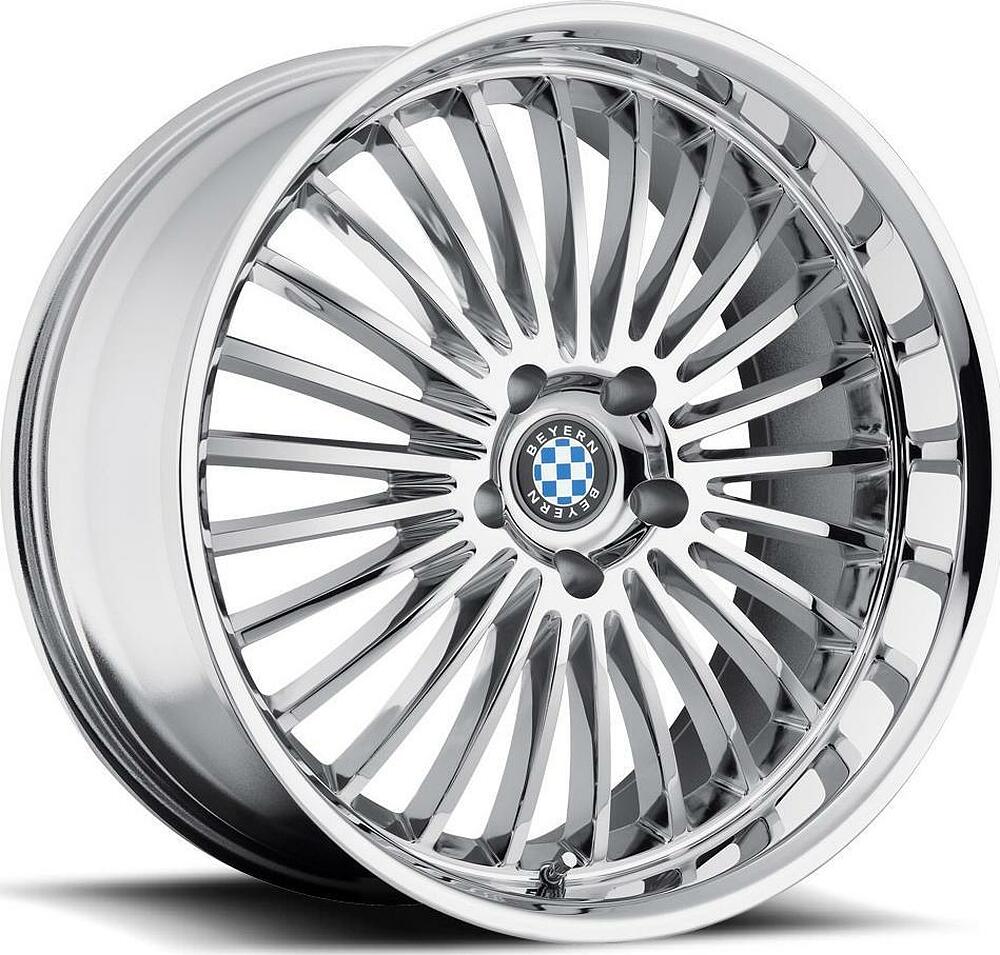 Beyern Multi 8x17 5x120 ET 30 Dia 72 Chrome