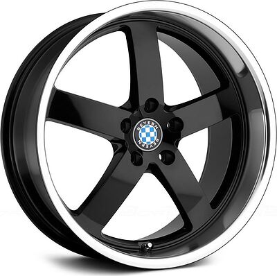 Beyern Rapp 9.5x19 5x120 ET 45 Dia 72 Gloss Black Mirror Cut Lip