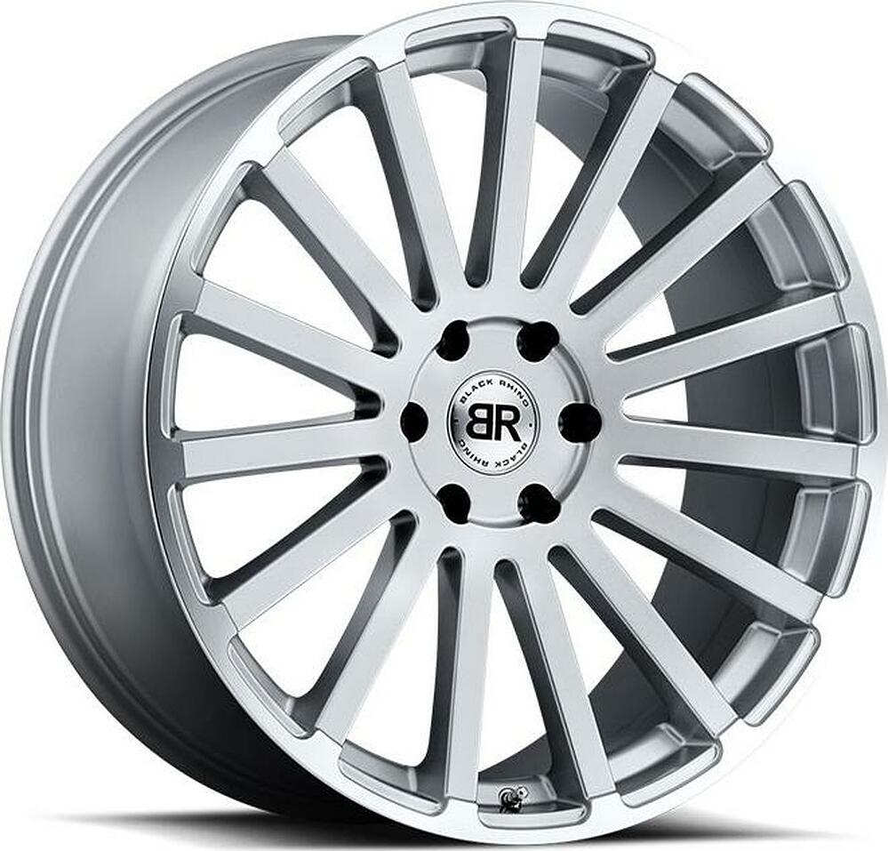 Black Rhino Spear 9x20 5x150 ET 25 Dia 110.1 silver