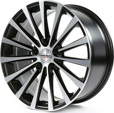 Borbet BLX 8.5x19 5x108 ET 45 Dia 72.5 Black Polished Matt