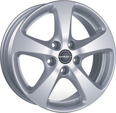Borbet CC 8x17 5x115 ET 38 Dia 70.1 Cristal silver
