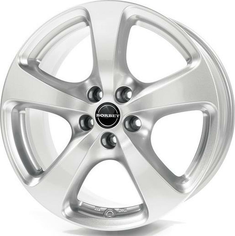 Borbet CC 8x17 5x112 ET 32 Dia 66.6 silver