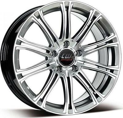 Borbet CW1 8x18 5x112 ET 35 Dia 72.5 silver