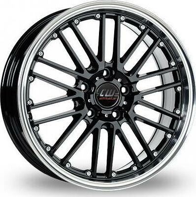 Borbet CW2/5 8x17 5x112 ET 45 Dia 72.5 hyper/hornpoliert MF