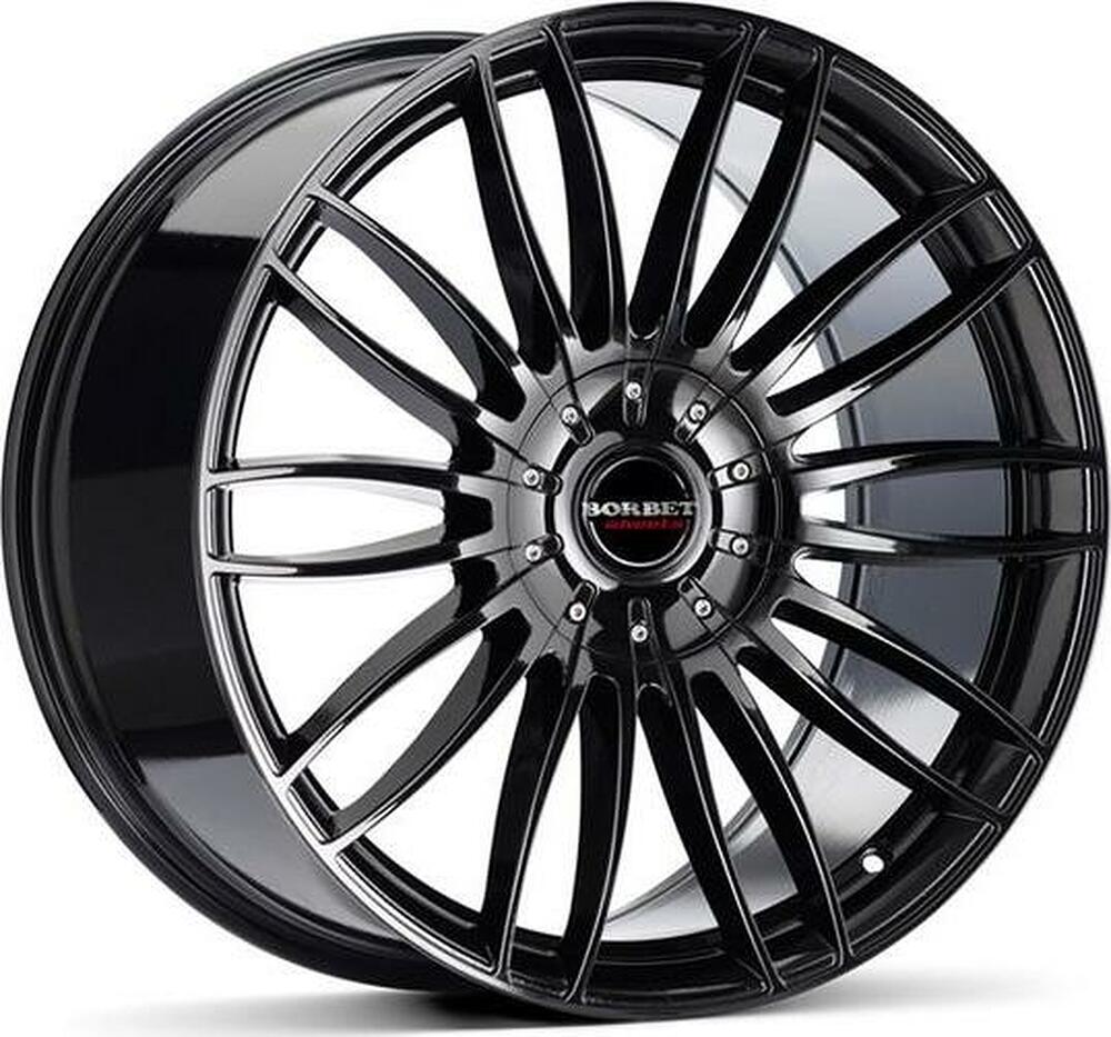 Borbet CW3 9x20 5x112 ET 35 Dia 66.6 Black Gloss