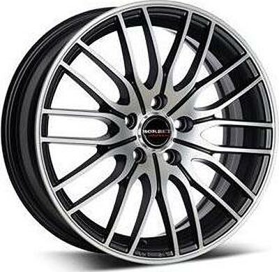 Borbet CW3 9x20 5x108 ET 45 Dia 63.4 Schwarz Glanez