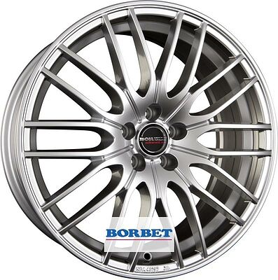 Borbet CW4/5 8x18 5x112 ET 48 Dia 72.5 silver