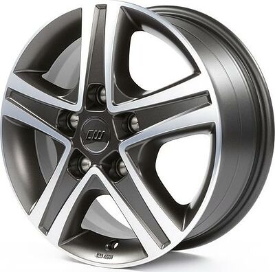 Borbet CWD 6.5x16 5x118 ET 65 Dia 71.1 Mistral Antraciet Pol Matt