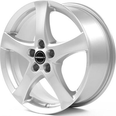 Borbet F 7x17 5x112 ET 48 Dia 72.5 Brilliant silver