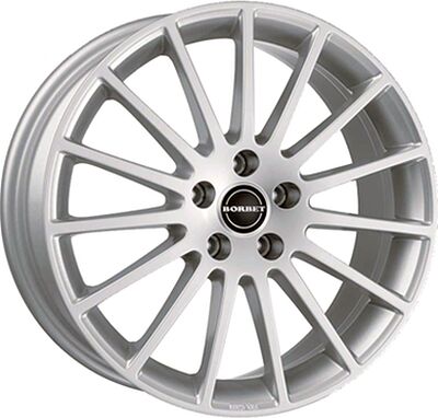 Borbet LS 7x17 5x112 ET 53 Dia 57 Cristal silver