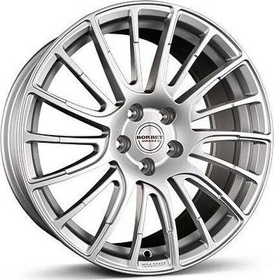 Borbet LS2 8x18 5x112 ET 48 Dia 72.5 Brilliant Silver