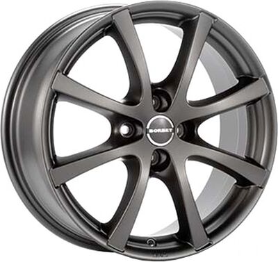 Borbet LV4 7x16 4x100 ET 38 Dia 64 mistral anthrazit matt