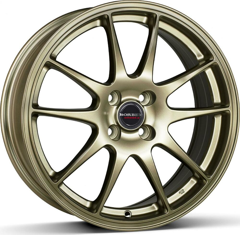 Borbet RS 7x17 4x108 ET 27 Dia 65.1 Bronze Matt