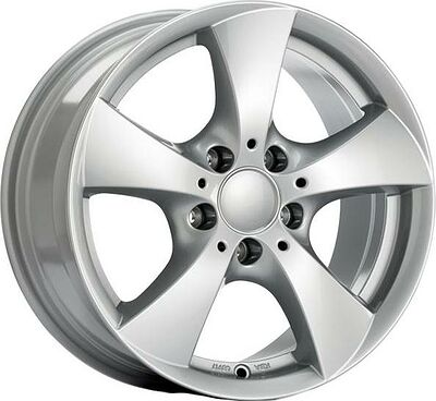 Borbet TB 7.5x16 5x112 ET 45 Dia 66.5 Brilliant-silber-Lackiert