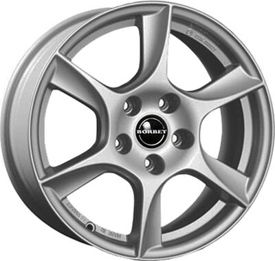 Borbet TL 7x16 5x112 ET 39 Dia 66.5 Brilliant-silber