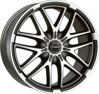 Borbet XA 9x20 5x120 ET 55 Dia 65.1 Mistral Anthrazit-Poliert Matt