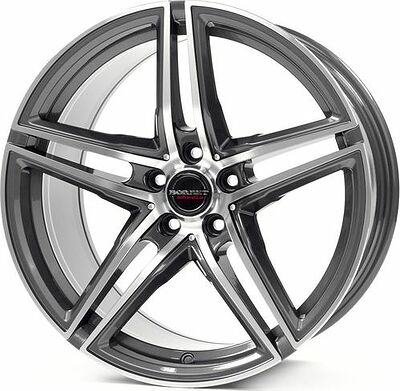 Borbet XRT 8x17 5x112 ET 40 Dia 72.5 Graphite polished