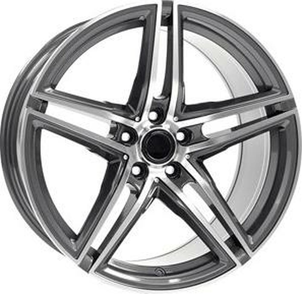 Borbet XRT 8x18 5x112 ET 40 Dia 72.5 mf graphite polished