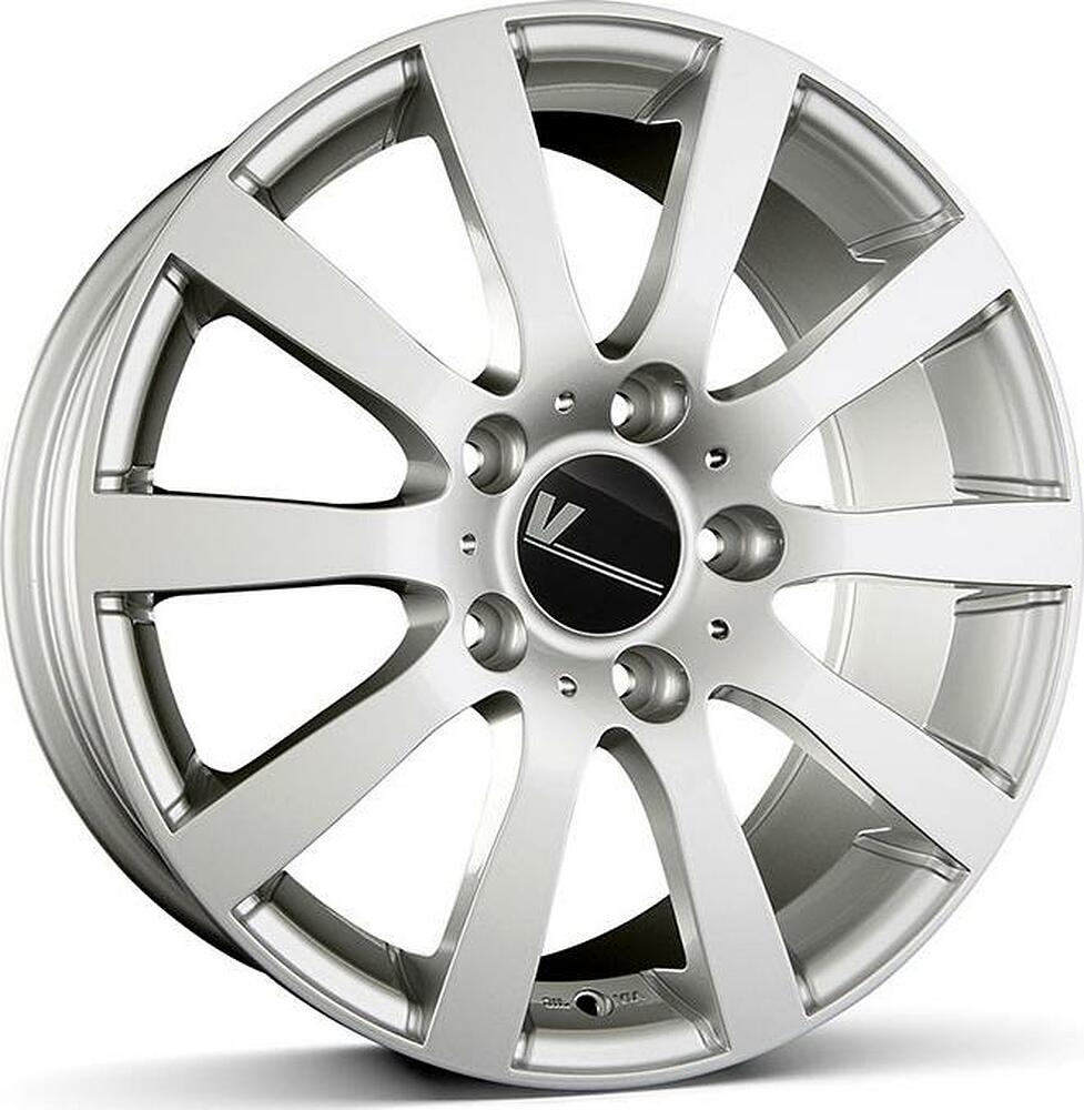 Borbet C2C 8x18 5x127 ET 35 Dia 71.6 silver