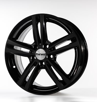 Carwel Амут 6x16 5x100 ET 38 Dia 57.1 BK