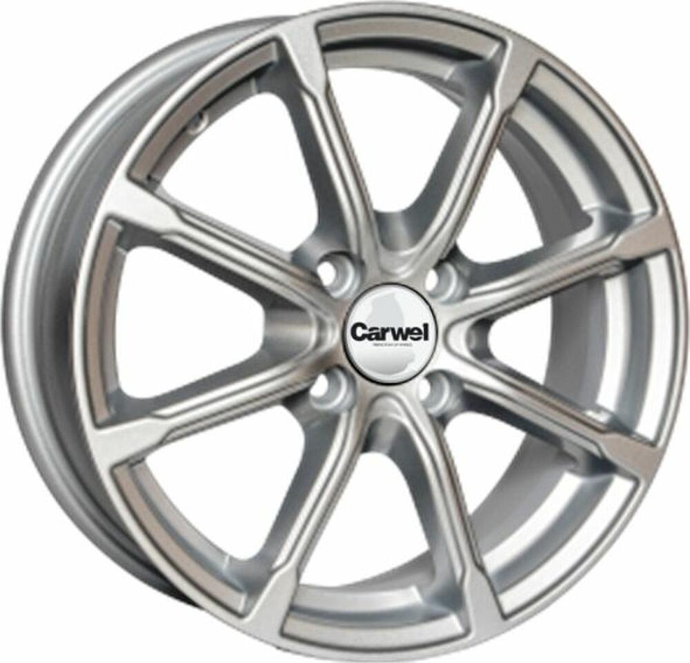 Carwel Бета 6x15 4x114.30 ET 40 Dia 67.10 silver