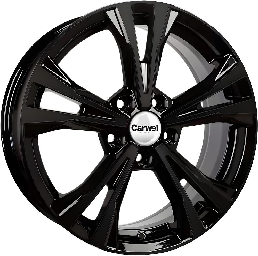 Carwel Самро 7x17 5x114.3 ET 45 Dia 67.1 BK