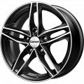 Carwel Тау 6.5x16 5x112 ET 33 Dia 57.1 BK