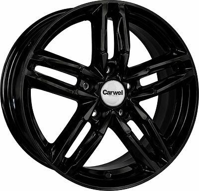 Carwel Вайт 6x16 5x100 ET 38 Dia 57.1 BK