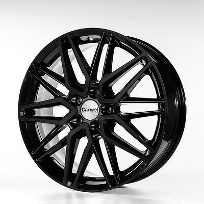 Carwel Вайс 233 7x18 5x110 ET 35 Dia 67.1 BK