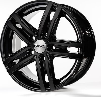 Carwel Волга 178 6x15 5x112 ET 47 Dia 57.1 BK