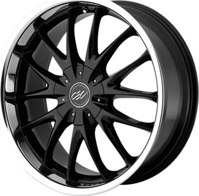 CEC C 863 10x22 5x120 ET 40 Dia 72.62 Black/Chrome