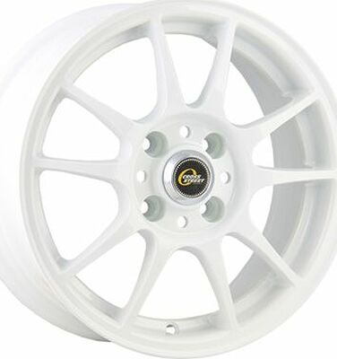 Cross Street CR-07 6x14 4x100 ET 43 Dia 60.1 White