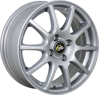 Cross Street CR-16 6x15 4x98 ET 40 Dia 58.6 silver