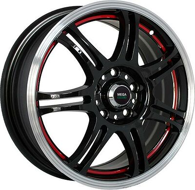 Cross Street Y4601 6x15 4x100 ET 50 Dia 60.1 BKFRSI