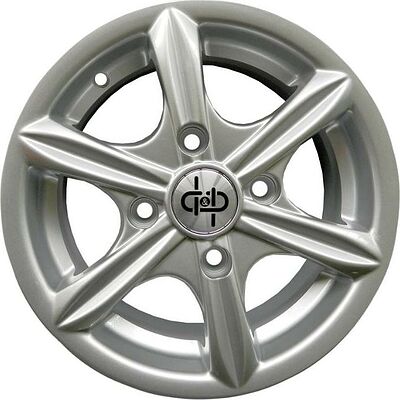 DP DP106 5.5x13 4x114.3 ET 45 Dia 69.1 Silver