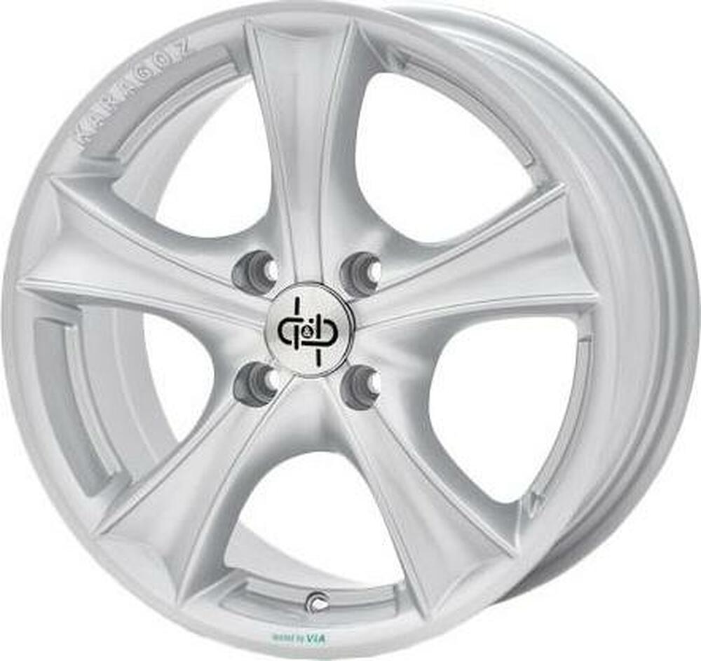 DP DP142 6.5x15 4x100 ET 40 Dia 67.1 Silver