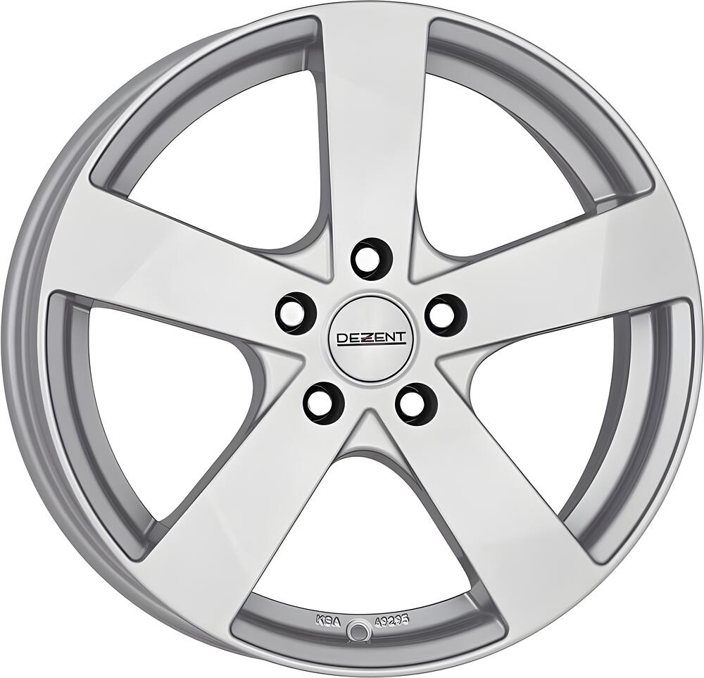 Dezent TD 7x17 4x100 ET 38 Dia 60.1 silver