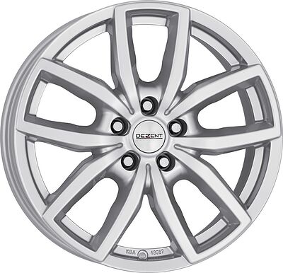 Dezent TE 8x18 5x112 ET 40 Dia 70.1 silver