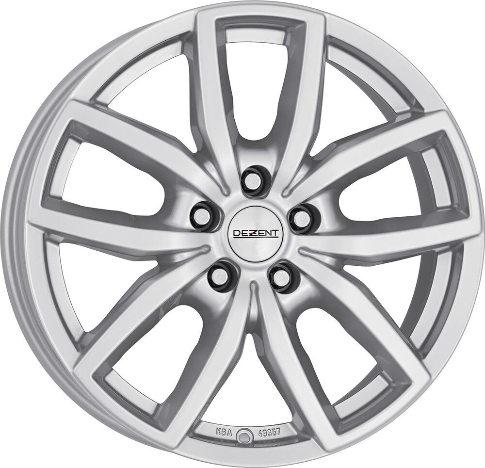 Dezent TE 7.5x17 5x115 ET 45 Dia 70.2 silver