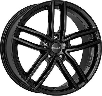 Dezent TR 6.5x16 5x114.3 ET 40 Dia 71.6 Black